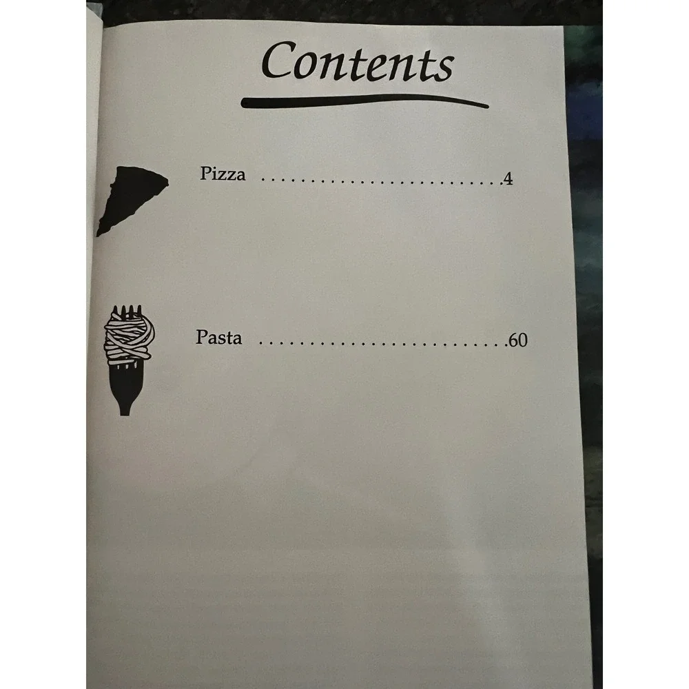 The Original Pizza & Pasta Cookbook Ron‎ Kalenuik Recipes Food Cooking 1997